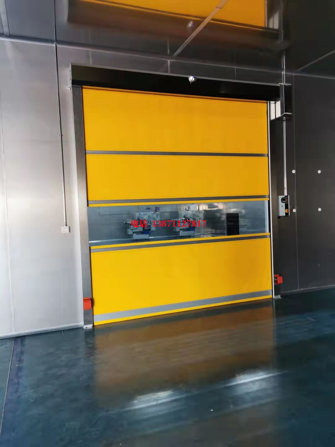 广州快速防爆卷帘密闭气压卷帘门
