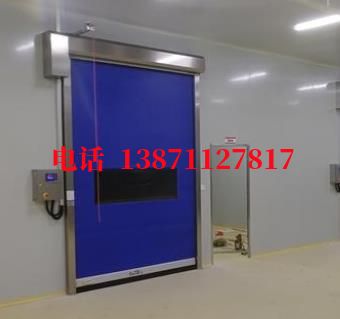 广州快速防爆卷帘拉链密封快速卷帘门